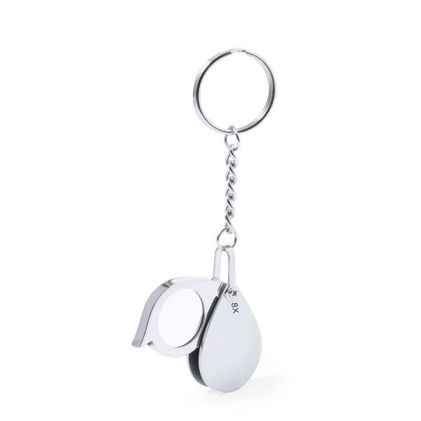 Immagine Lente Ingrandimento Portachiavi Kitins 8X