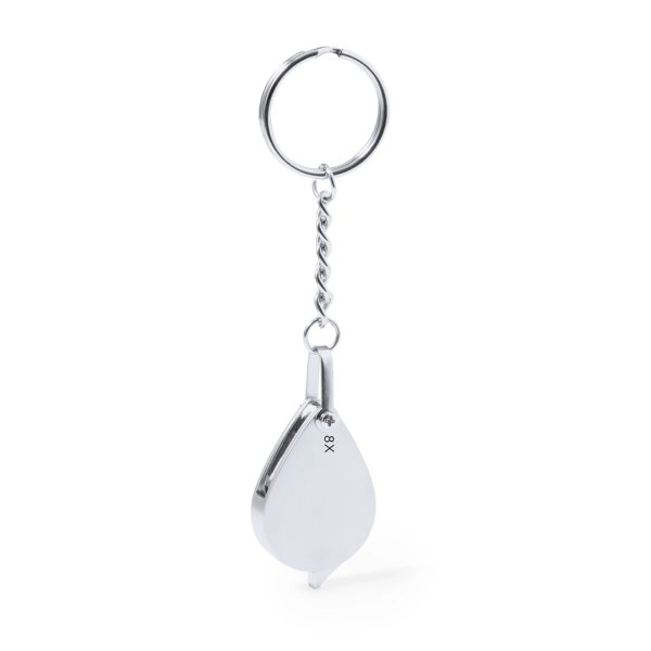 Immagine Lente Ingrandimento Portachiavi Kitins 8X