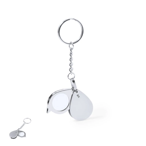 Lente Ingrandimento Portachiavi Kitins 8X