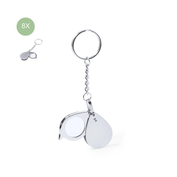 Lente Ingrandimento Portachiavi Kitins 8X