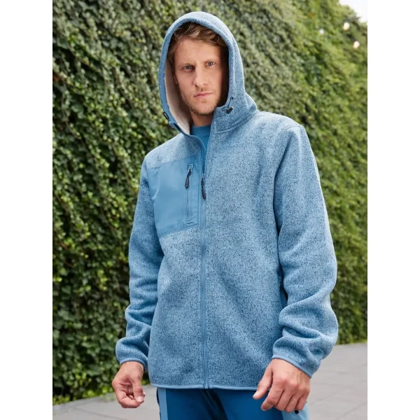 Immagine Workwear Knitted Fleece Jacket