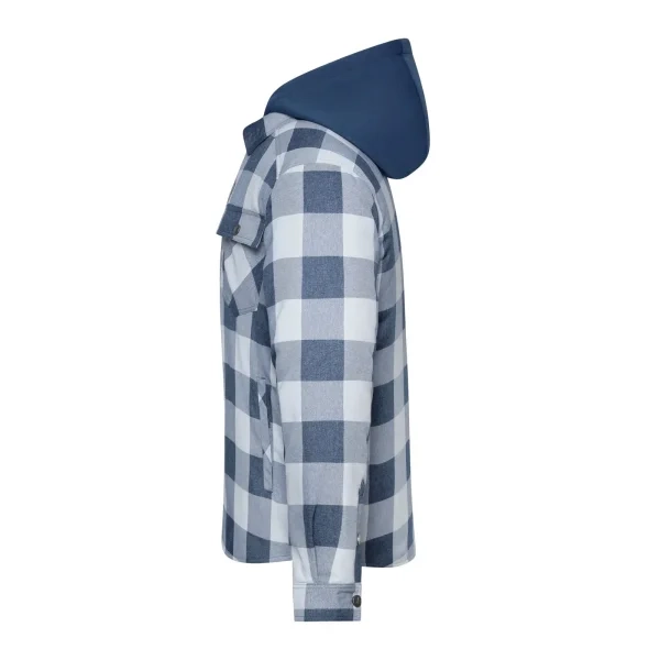 Immagine Workwear Check Shirt Jacket