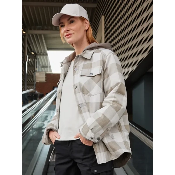 Immagine Workwear Check Shirt Jacket