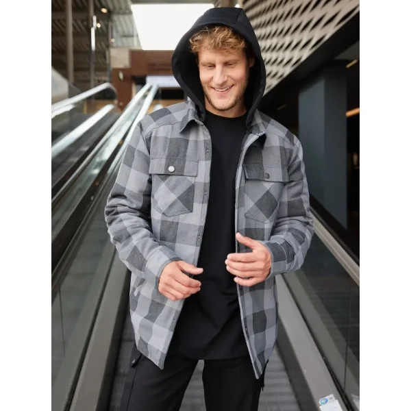 Workwear Check Shirt Jacket