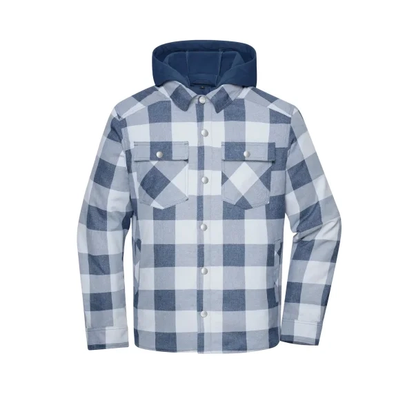 Immagine Workwear Check Shirt Jacket