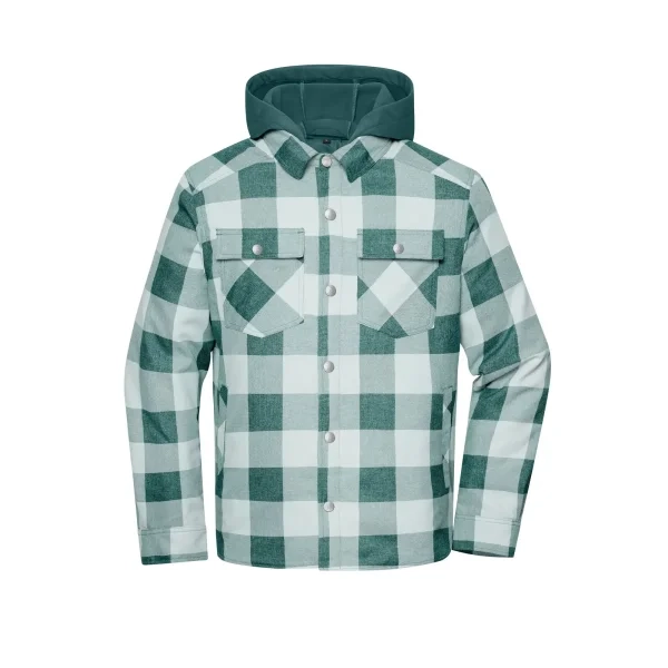 Immagine Workwear Check Shirt Jacket