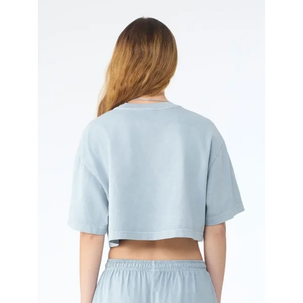 Immagine Women's heavyweight washed cropped tee