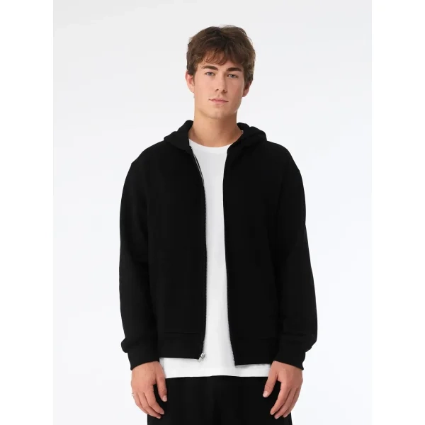Unisex Heavy Full Zip Hoodie