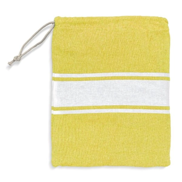 Immagine 1106 Telo Mare In Cotone Richiudibile Con Sacca