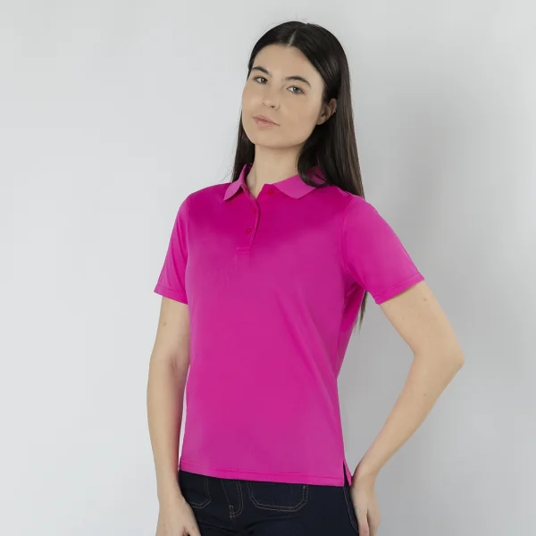 Polo Donna in tessuto tecnico 100% poliestere -Tecnic Plus