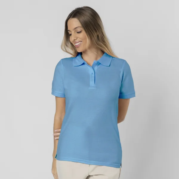 Polo Donna a maniche corte - 180 g/m2 - Colore Charles