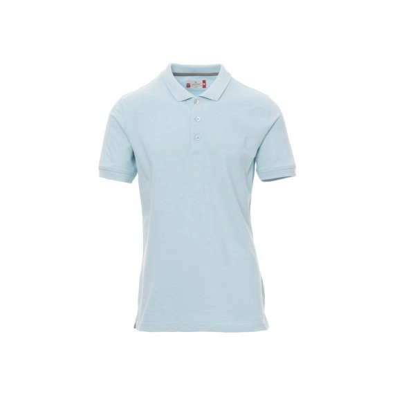 Immagine Polo da uomo a manica corta con 3 bottoni in tinta effetto perlato - VENICE