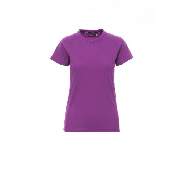 Immagine T-shirt tecnica-sportiva sfiancata da donna con manica raglan - RUNNER LADY