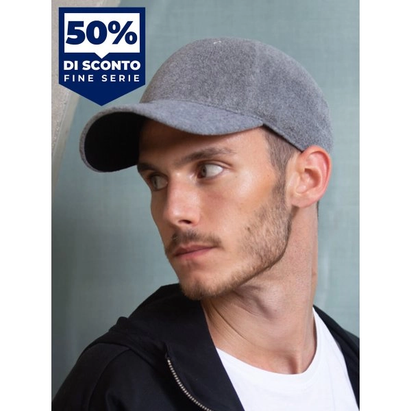 CAPPELLO VISIERA CURVA 6 PANNELLI