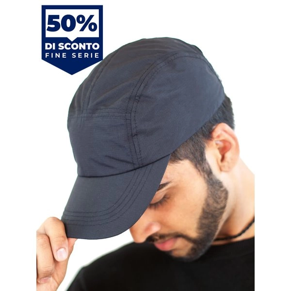 CAPPELLO VISIERA CURVA 5 PANNELLI