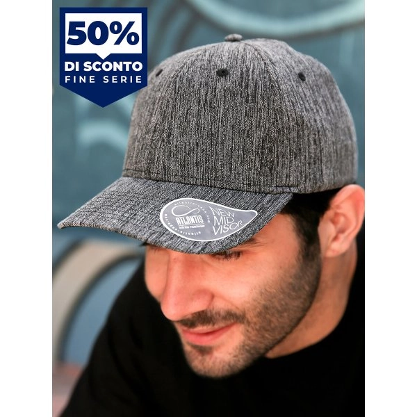 CAPPELLO VISIERA MID 6 PANNELLI