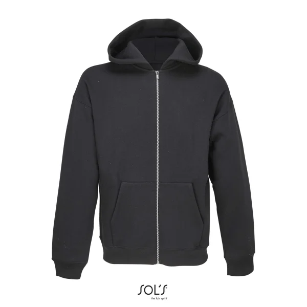 Immagine SOL'S JELO FELPA UNISEX FULL ZIP CON CAPPUCCIO | 80% cot - 20% pol | personalizzata con stampa o ricamo