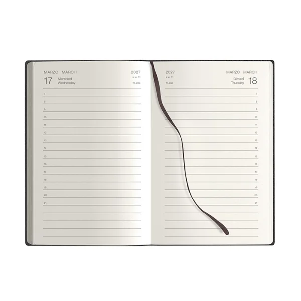 Immagine Agenda giornaliera - modello pb544 (clamus black pocket)