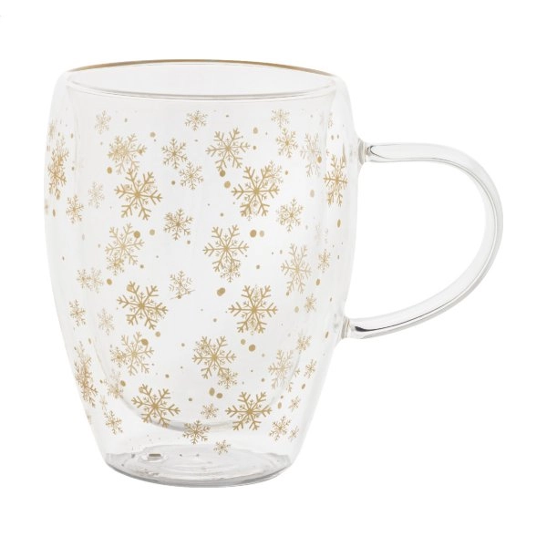 Immagine Snostro Mug natalizio in vetro borosilicato