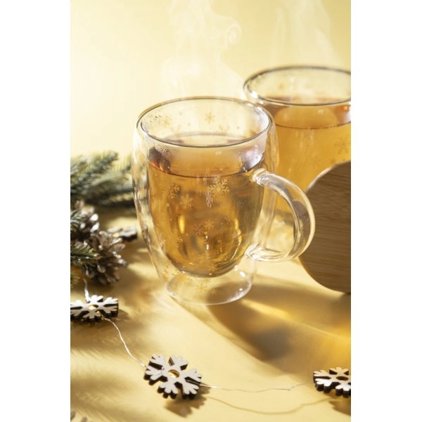 Immagine Snostro Mug natalizio in vetro borosilicato