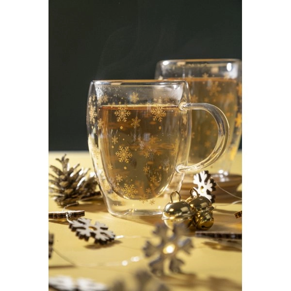 Immagine Snostro Mug natalizio in vetro borosilicato