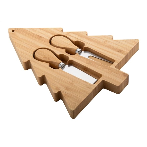 Immagine Jarlsberg Set natalizio coltelli formaggio