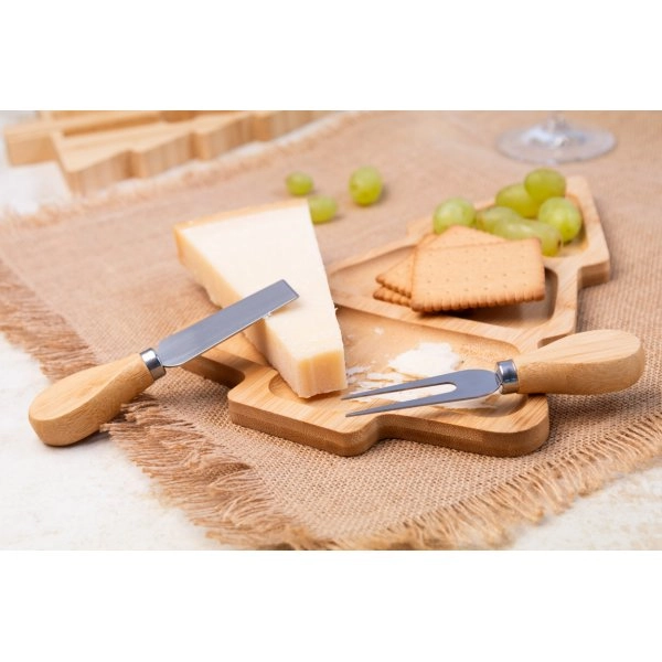 Immagine Jarlsberg Set natalizio coltelli formaggio