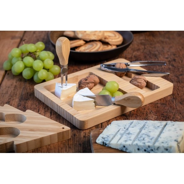 Immagine Jarlsberg Set natalizio coltelli formaggio