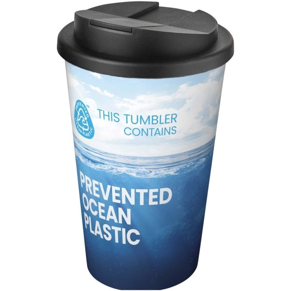 Immagine Bicchiere isolato Brite-Americano® POP da 350 ml con coperchio ermetico