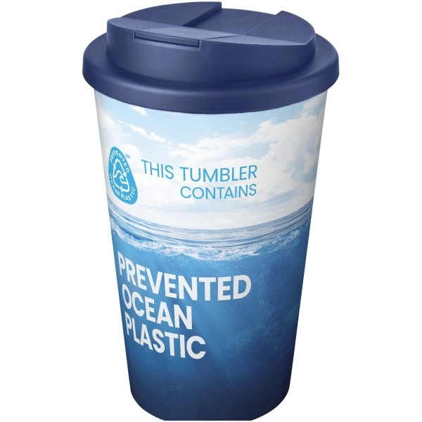 Immagine Bicchiere isolato Brite-Americano® POP da 350 ml con coperchio ermetico