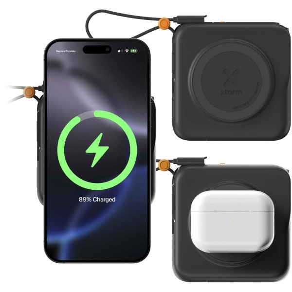 Immagine Caricabatterie da viaggio 3-in-1 da 30 W 10.000 mAh Xtorm TravelPro 