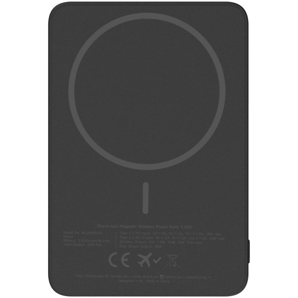 Immagine Power bank wireless da 5000 mAh 15 W Xtorm Go2