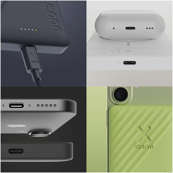 Immagine Power bank wireless da 5000 mAh 15 W Xtorm Go2