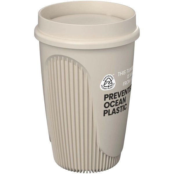 Immagine Bicchiere da 350 ml con coperchio a 360° Alto POP