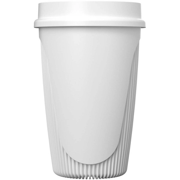 Immagine Bicchiere da 350 ml con coperchio a 360° Alto POP