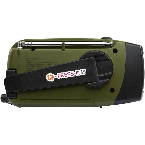 Immagine Radio di emergenza in plastica riciclata certificata RCS Avior