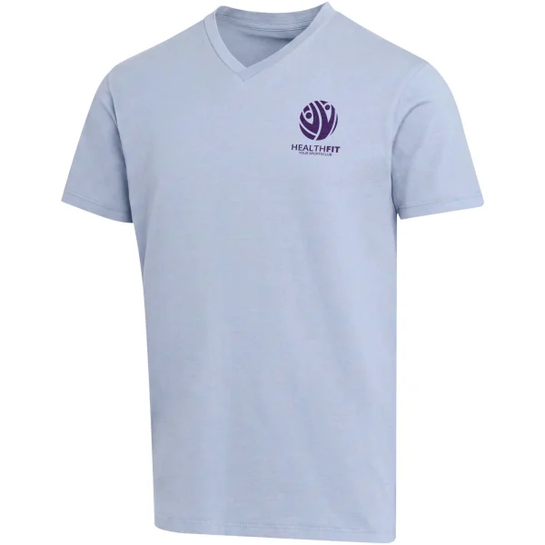 Immagine T-shirt a maniche corte unisex con scollo a V in cotone biologico certificato OCS da 200 g/m² Balfour