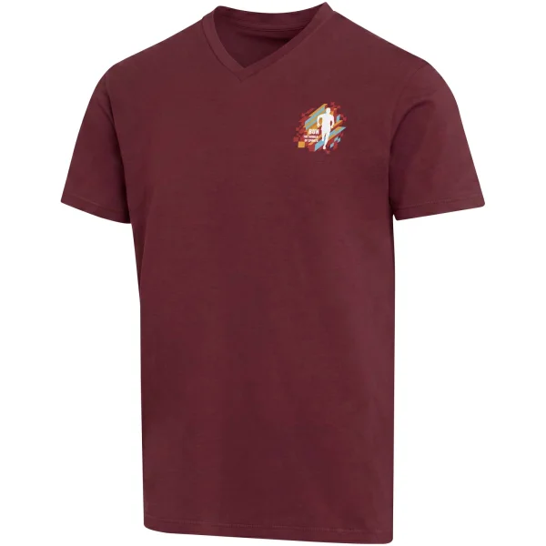 Immagine T-shirt a maniche corte unisex con scollo a V in cotone biologico certificato OCS da 200 g/m² Balfour
