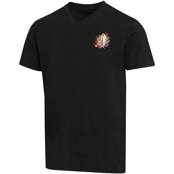 Immagine T-shirt a maniche corte unisex con scollo a V in cotone biologico certificato OCS da 200 g/m² Balfour