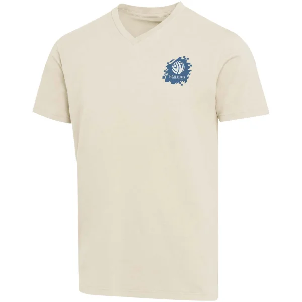 Immagine T-shirt a maniche corte unisex con scollo a V in cotone biologico certificato OCS da 200 g/m² Balfour
