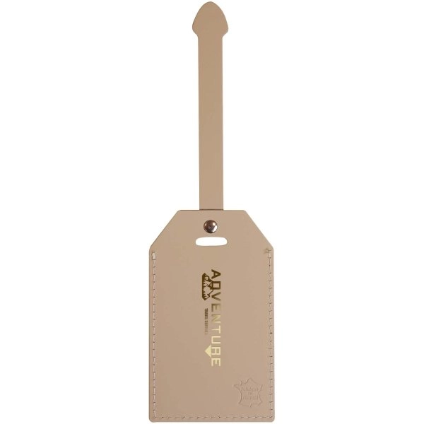 Immagine Etichetta per bagagli in pelle riciclata Citizen Green Milou