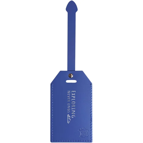 Immagine Etichetta per bagagli in pelle riciclata Citizen Green Milou
