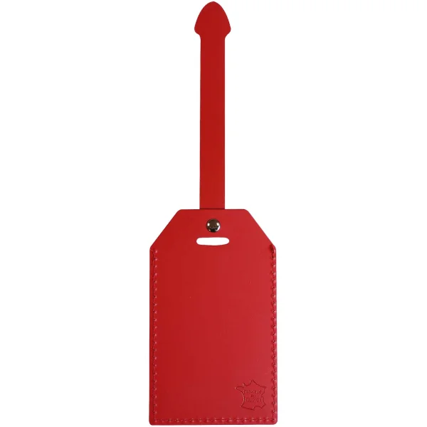 Immagine Etichetta per bagagli in pelle riciclata Citizen Green Milou