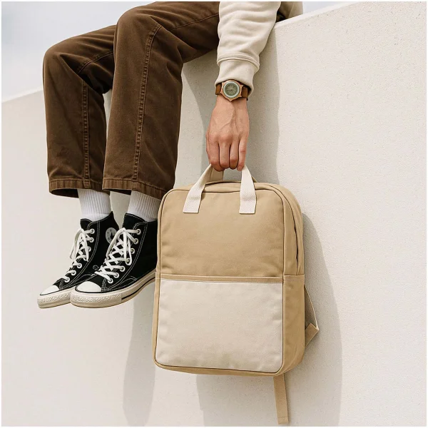 Immagine Zaino in cotone biologico Citizen Green Naturback