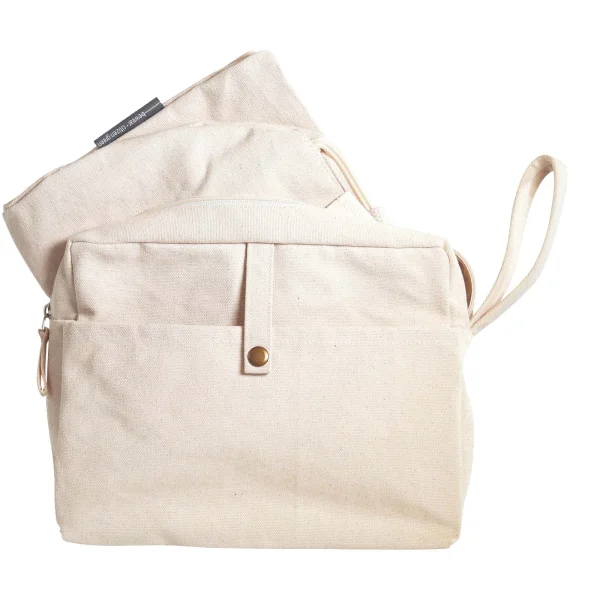 Immagine Borsa da viaggio e pochette in cotone biologico Citizen Green Combio