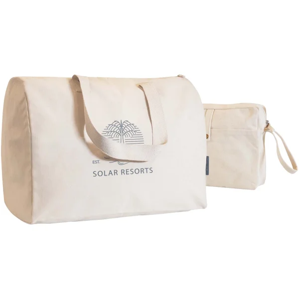 Immagine Borsa da viaggio e pochette in cotone biologico Citizen Green Combio