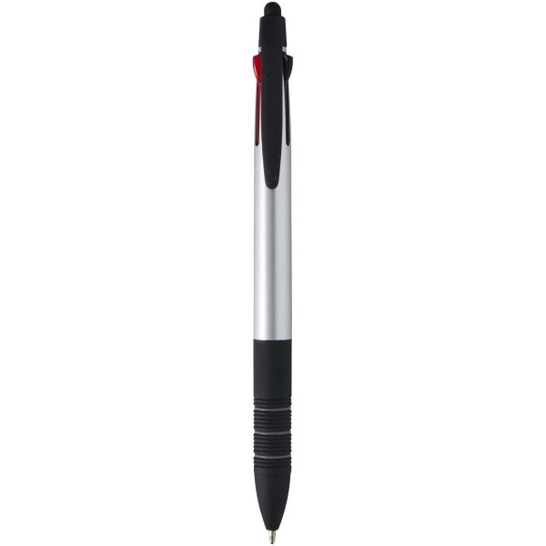 Penna a sfera in materiale riciclato certificato RCS a 3 inchiostri con stilo Trine