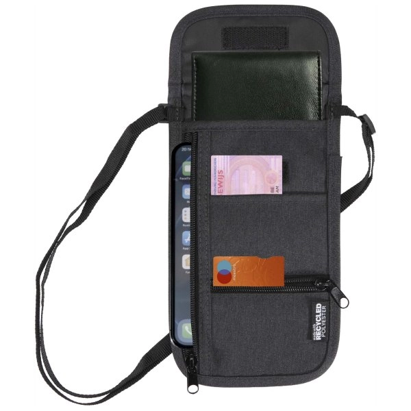 Immagine Custodia da viaggio smart in tessuto riciclato certificato GRS Ross