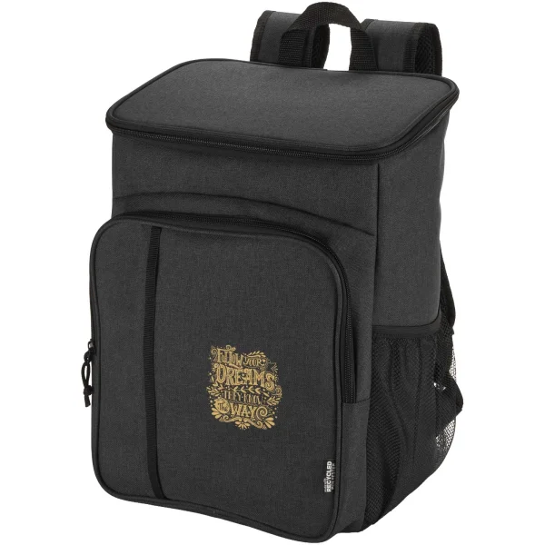 Immagine Zaino termico per picnic in materiale riciclato certificato GRS con set di posate Tundra - 20L