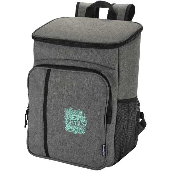 Immagine Zaino termico per picnic in materiale riciclato certificato GRS con set di posate Tundra - 20L
